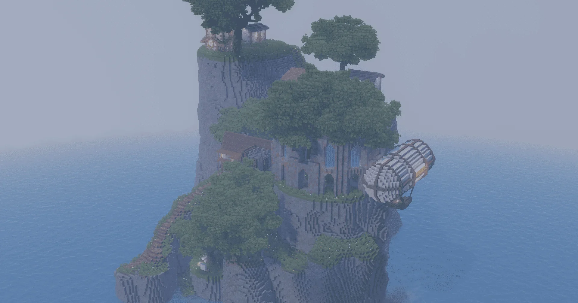 Town on the Mountain / retrongerr