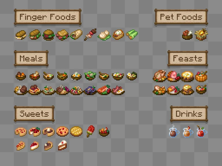List of Foods