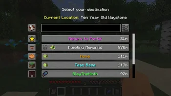 Waystone Menu
