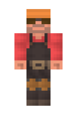 Скин Minecraft Engineer - Team Fortress 2