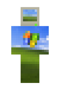 Скин Minecraft Windows XP