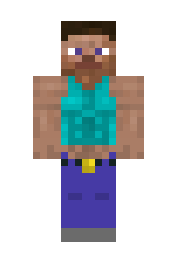 Скин Minecraft Стив-качок