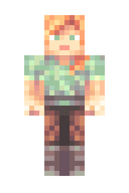 Скин Minecraft Детализированная Алекс