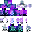 PNG-развёртка скина Лисичка