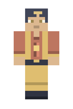 Скин Minecraft Маг заката