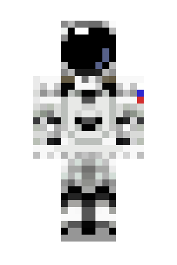 Скин Minecraft Русский космонавт