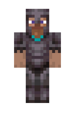 Скин Minecraft Стив в незеритовой броне