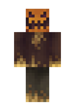 Скин Minecraft Тыквенный странник