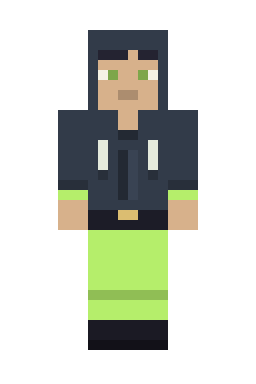 Скин Minecraft Неоновый курьер