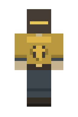 Скин Minecraft Золотой страж