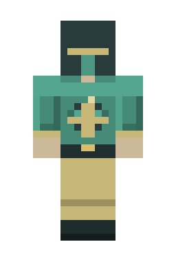 Скин Minecraft Изумрудный паладин