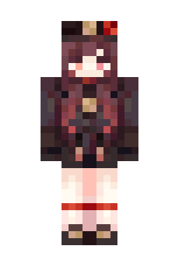 Скин Minecraft Hu Tao