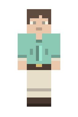 Скин Minecraft Мятный свитер