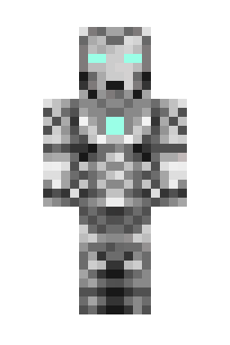 Скин Minecraft Железный человек Mark II